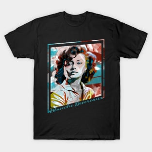 Blanche Devereaux-Abstract Expressionist Potrait T-Shirt